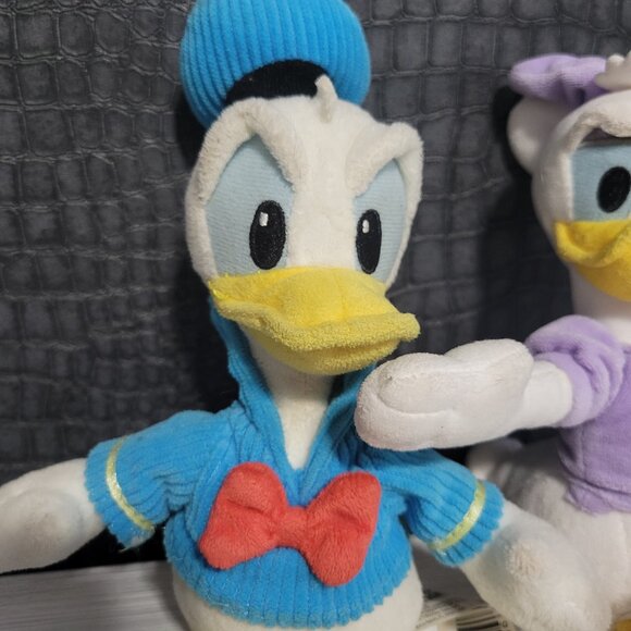 DISNEY DONALD AND DAISEY DUCK PLUSH STUFFED TOYS - GUC - Picture 3 of 4